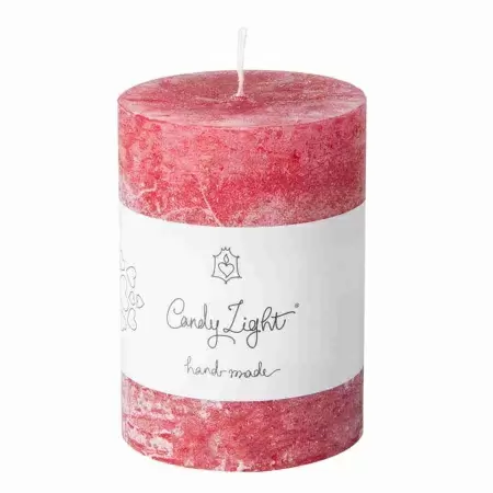 Свеча парафиновая фукси