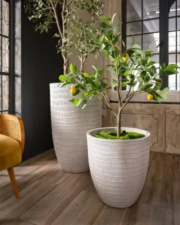 Лимон искусственное дерево