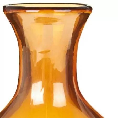 Стеклянная ваза Скрипач