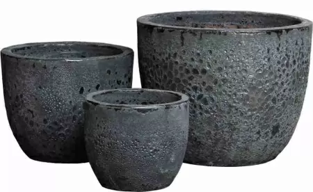 Цветочный горшок S-black Jar