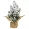 Ель настольная заснеженная искусственная 