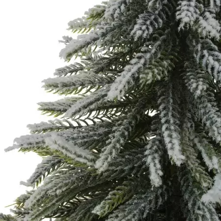 Ель настольная заснеженная искусственная  Ель настольная заснеженная искусственная
