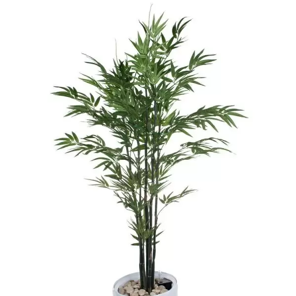 Бамбук искусственный в горшке Vase Rib