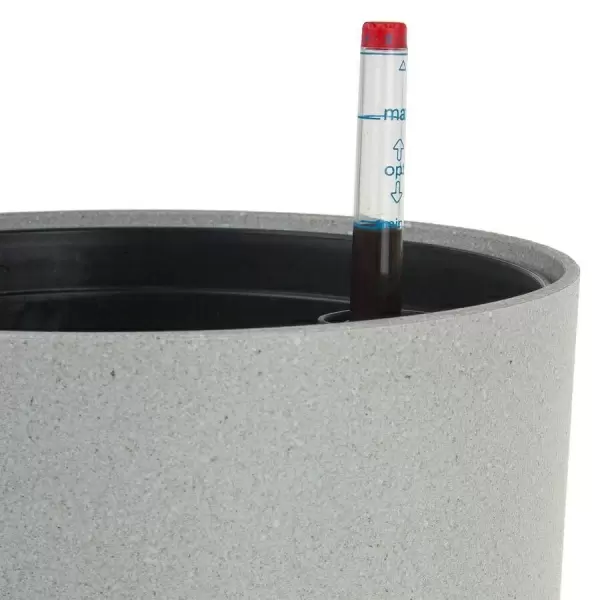 Пластиковое кашпо с автополивом Cylinder Stone Пластиковое кашпо с автополивом Cylinder Stone