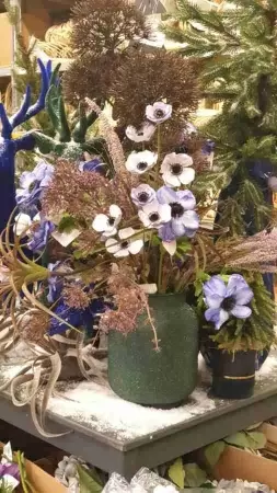 Стеклянная ваза Джакомбо