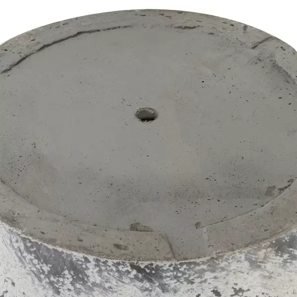 Большой цветочный горшок Plain Round Patina