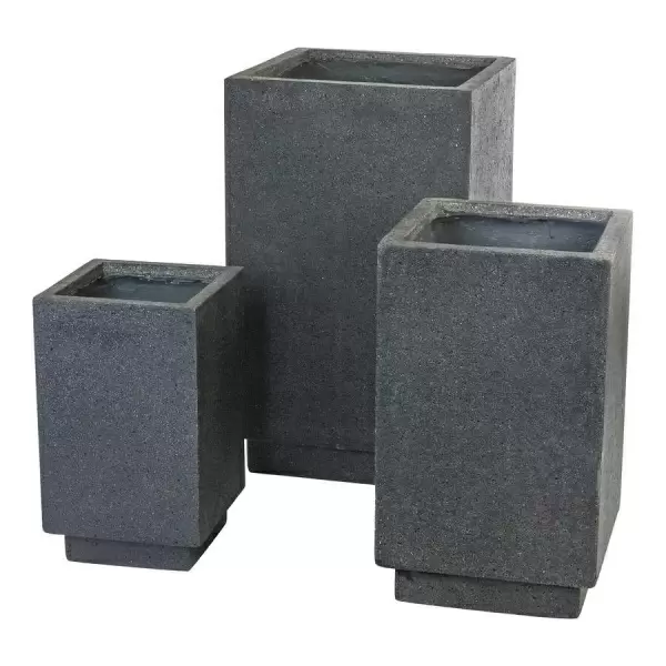 Высокий горшок Sandy black Column Высокий горшок Sandy black Column