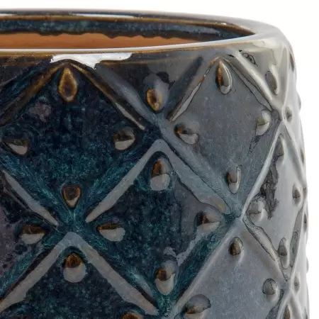 Кашпо керамическое Портвейн