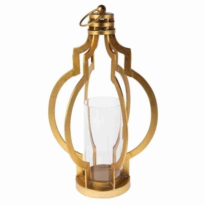 Подсвечник декоративный золотой