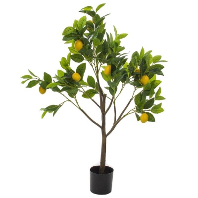 Лимон искусственное дерево