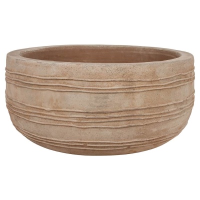 Горшок из глины Аnterra Rib Round