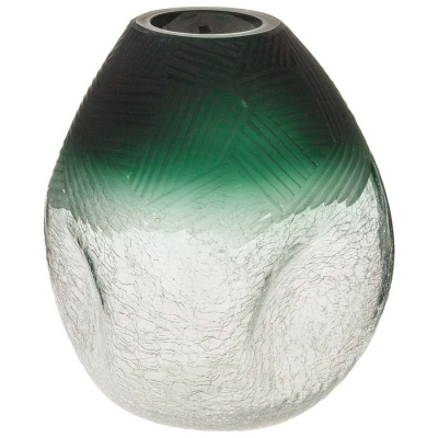 Ваза стеклянная Green Stone