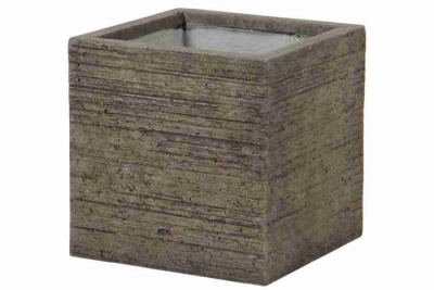 Цветочный горшок Square Brown Washed cube