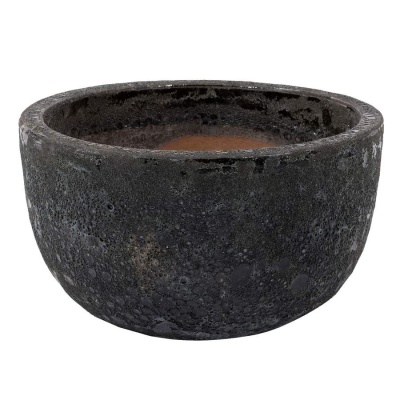 Горшок для цветов S-black Round