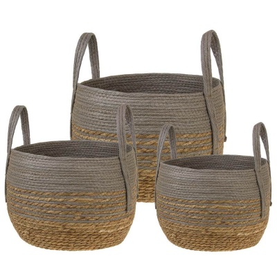 Набор плетеных кашпо Basket