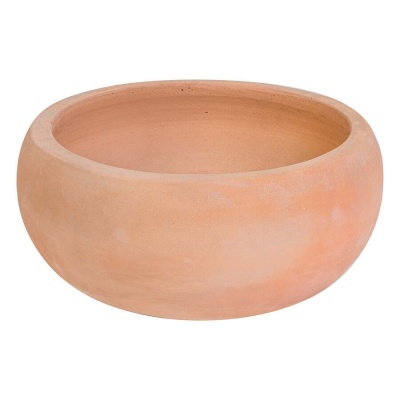 Большой глиняный горшок Terra Round bowl
