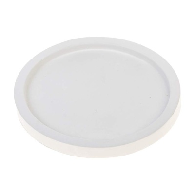 Поддон под белый цветочный горшок