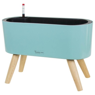 Пластиковое кашпо с автополивом Oval Matt WL