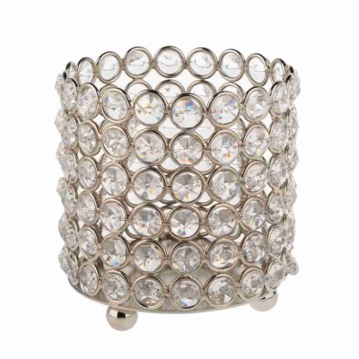 Подсвечник со стразами декоративный