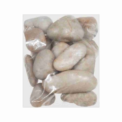 Галька шлифованная белая