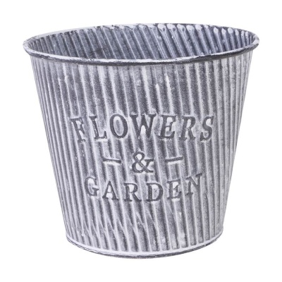 Кашпо металлическое Flowers