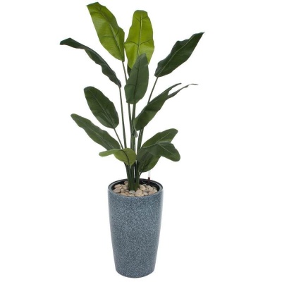 Растение искусственное Стрелиция в горшке Vase Stone