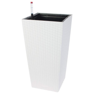 Пластиковое кашпо с автополивом Conic Twist