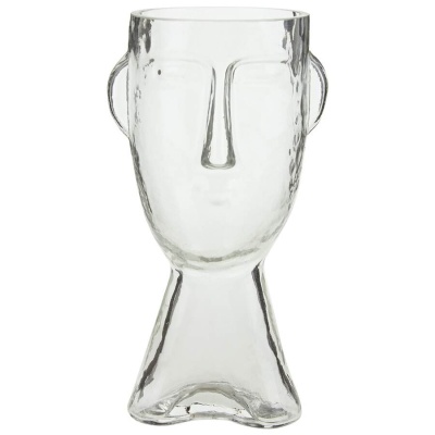 Стеклянная ваза Голова