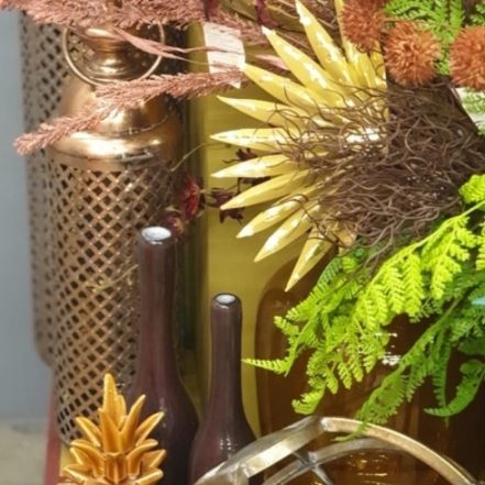 Декоративный подсвечник Макрон