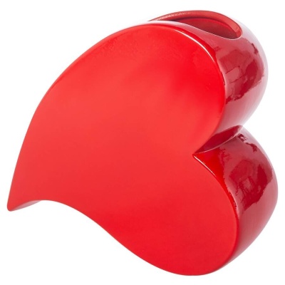 Керамическая ваза Red Heart