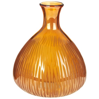 Стеклянная ваза Скрипач