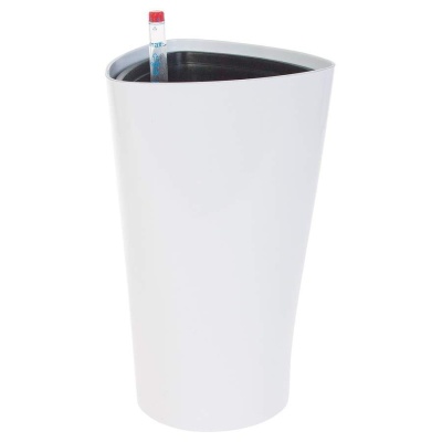 Пластиковое кашпо с автополивом Crater Silk