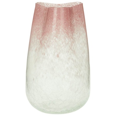 Стеклянная ваза Изумрудная