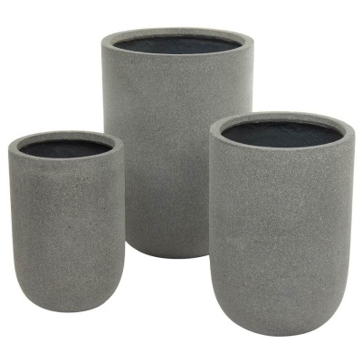 Вазон высокий Plain rough Jar