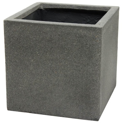 Большой прямоугольный горшок Plain Cube