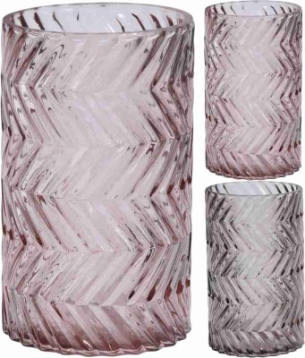 Стеклянная ваза Домания