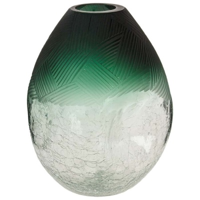Ваза стеклянная Green Stone