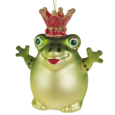 Елочная игрушка Лягушка