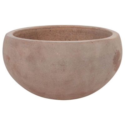 Большой глиняный горшок Terra Round bowl