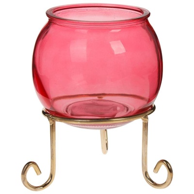 Подсвечник Розовый