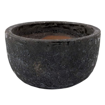 Горшок для цветов S-black Round