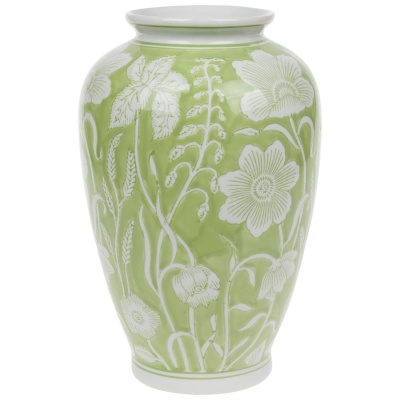 Керамическая ваза Шинуазри Green
