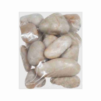 Галька шлифованная белая