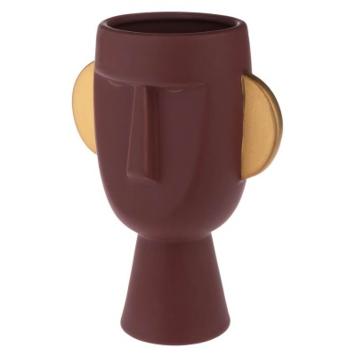 Декоративная ваза Лицо