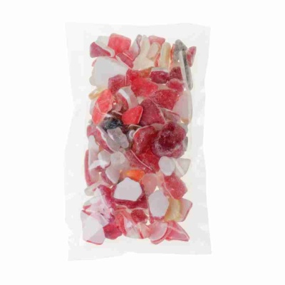 Стеклянная крошка красная