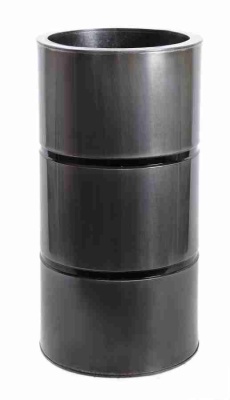 Кашпо Grey Steel