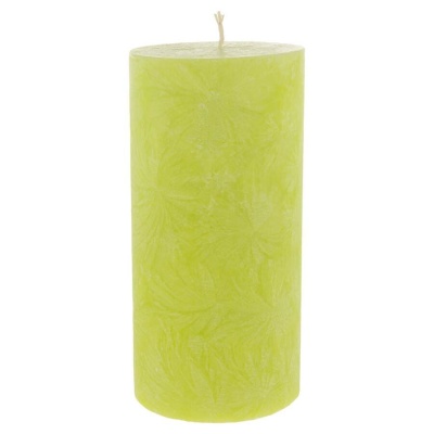 Свеча парафиновая зеленая