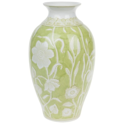 Керамическая ваза Цветы