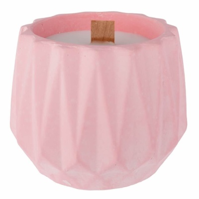 Свеча в гипсе Кристалл