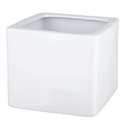 Керамическое прямоугольное кашпо Hyacinth